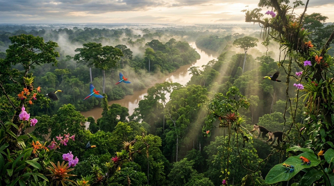 アマゾン熱帯雨林
