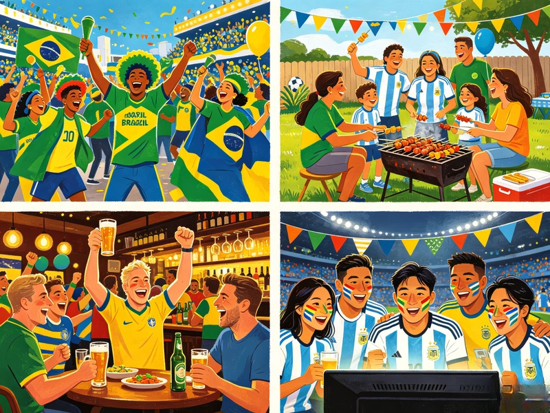 Global Football Fever: How Fans Celebrate Worldwide